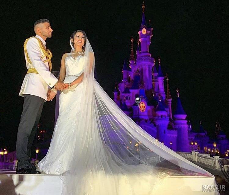 عکس عروسی سوگند و زخمی